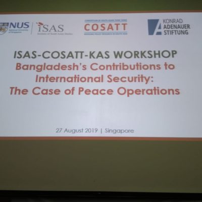 Bangladesh's Contribution to International Security: The Case of Peace Operations