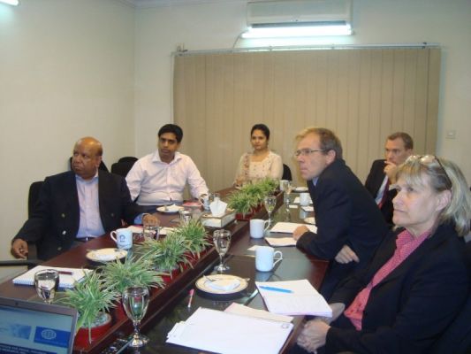 Swedish Foreign Ministry Delegation Visits BIPSS, 10 November 2013 4