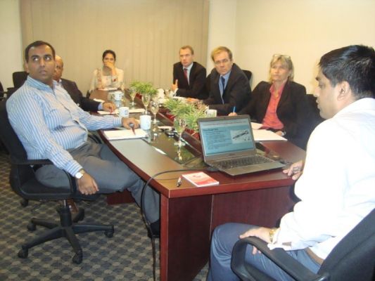 Swedish Foreign Ministry Delegation Visits BIPSS, 10 November 2013 3