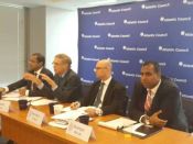 BIPSS and the South Asia Center of the Atlantic Council jointly organised a roundtable titled 'Bangladesh In Focus' in Washington DC 4