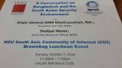 A Conversation on Bangladesh and the South Asian Security Environment 2