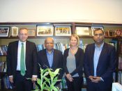 Ambassador of Sweden visits BIPSS, Feb 09, 2015 3