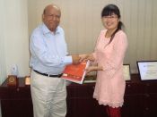 Ms. Sun Xiqin, Editor, Editorial Board of Southeast Asia and South Asia Studies, Yunnan Academy of Social Sciences, China visited BIPSS 2