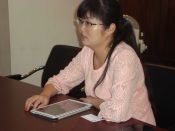 Ms. Sun Xiqin, Editor, Editorial Board of Southeast Asia and South Asia Studies, Yunnan Academy of Social Sciences, China visited BIPSS 5