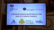 President BIPSS attended the conference on ‘Proportionate Response to the Risk of Climate Change’ 6