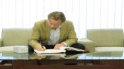 High Commissioner of the Commonwealth of Australia, H.E. Greg Wilcock paid a farewell visit to BIPSS 8