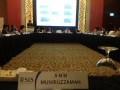 International conference on Humanitarian Assistance and Disaster Relief (HADR) in Singapore. 3