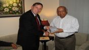 APCSS delegation visits BIPSS 3