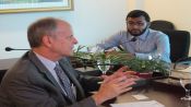 Mr. Robert Watkins, UN Resident Coordinator and UNDP Resident Representative in Bangladesh called on President BIPSS. 6