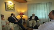 British Deputy High Commissioner in Bangladesh, Mr. David Ashley and Chief of Political Department of the High Commission, Ms. Paula Corrans visited BIPSS. 3