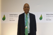 President BIPSS, attended the Climate Summit COP21 in Paris. 5
