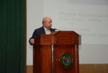 President BIPSS speaks at National Defence University, Islamabad 14