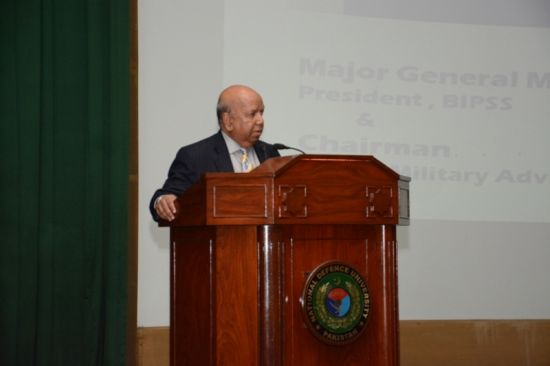 President BIPSS speaks at National Defence University, Islamabad 1