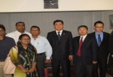 A delegation from the Guandong Institute of International Strategies (GIIS) visited BIPSS 29