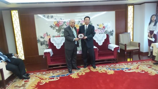 A 4 member delegation led by President BIPSS Maj Gen Muniruzzaman (Retd) visited Yunnan Academy of Social Sciences (YASS). 1