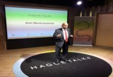 President BIPSS Maj Gen ANM Muniruzzaman, ndc, psc (Retd) delivered a Hague Talk to a packed house of enthusiastic audience in the Hague. 6