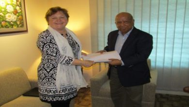 High Commissioner of Australia, H.E. Julia Niblett called on President BIPSS 32
