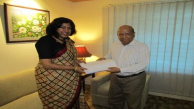 High Commissioner of The Democratic Socialist Republic of Sri Lanka H. E. Yasoja Gunasekera called on President BIPSS 1