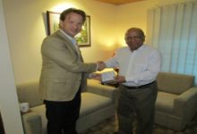 High Commissioner of the Commonwealth of Australia, H.E. Greg Wilcock paid a farewell visit to BIPSS 16