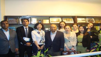 Student delegation visited BIPSS from ERE Programme at SAIS, Johns Hopkins University, USA. 1