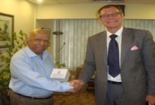 The Ambassador of The Federal Republic of Germany His Excellency Dr. Thomas Prinz called on President BIPSS 23