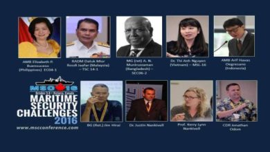 President BIPSS, Major General Muniruzzaman (Retd) has been invited to speak at the Pacific Seapower Conference - Maritime Security Challenges 2016 in Victoria, Canada. 20