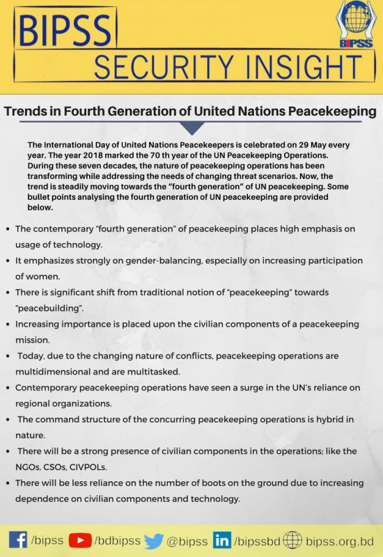 Trends in Fourth Generation of United Nations Peacekeeping 3