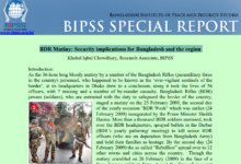 BDR Mutiny Security Implications For Bangladesh And The Region, Special Report 6