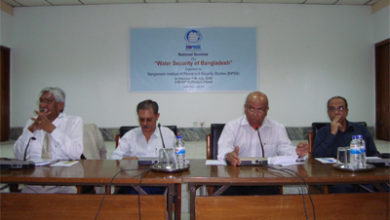 BIPSS Seminar held on "Water Security of Bangladesh" 8