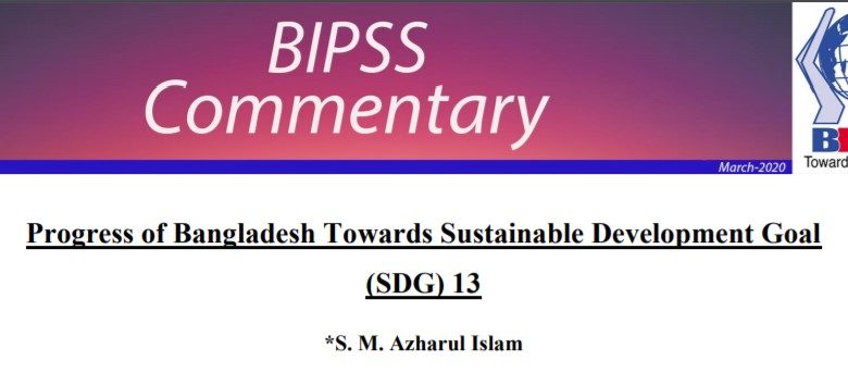 SDG 13 Commentary