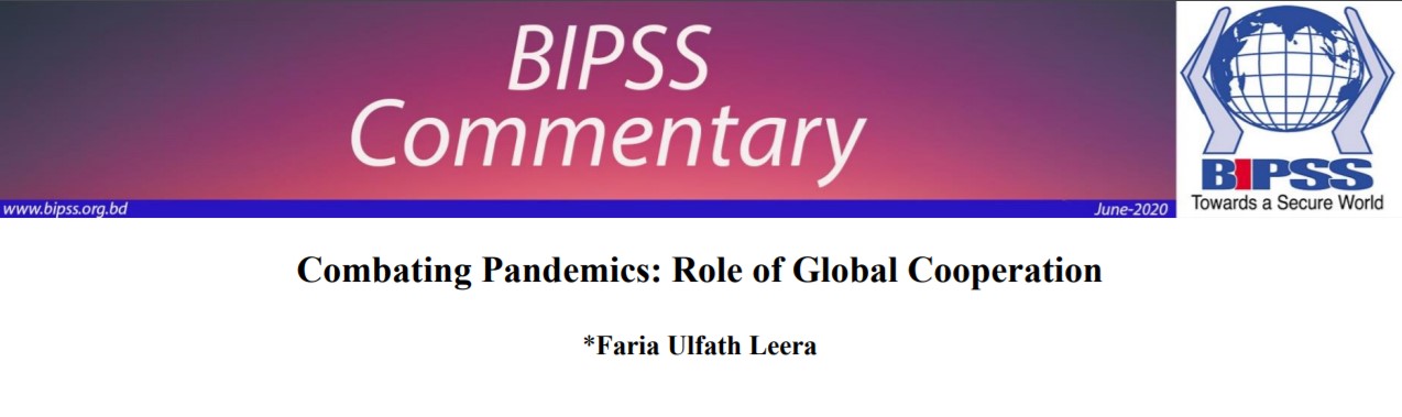 Combating Pandemics: Role of Global Cooperation