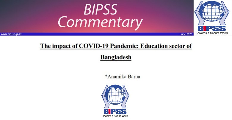 The impact of COVID-19 Pandemic: Education sector of Bangladesh