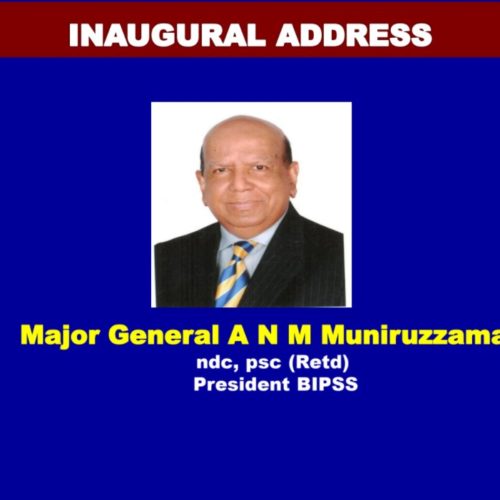 Inaugural Address ANM Muniruzzaman