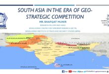 South Asia in the era of Geo-Strategic Competition?