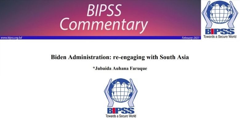 Biden Administration_ re-engaging with South Asia