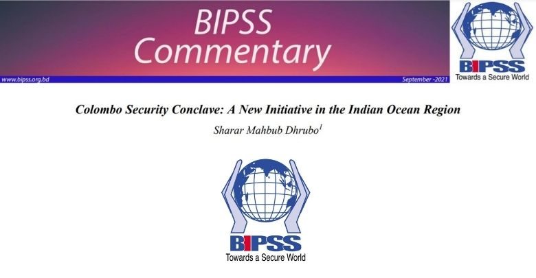 Colombo Security Conclave: A New Initiative in the Indian Ocean Region