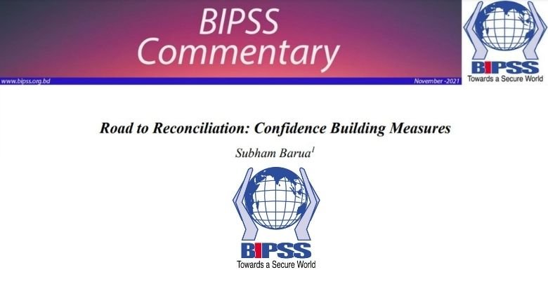 Road to Reconciliation: Confidence Building Measures 1