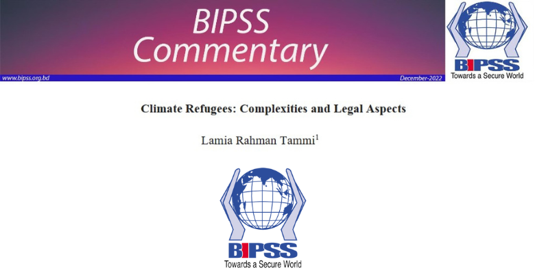 <strong>Climate Refugees: Complexities and Legal Aspects</strong> 1
