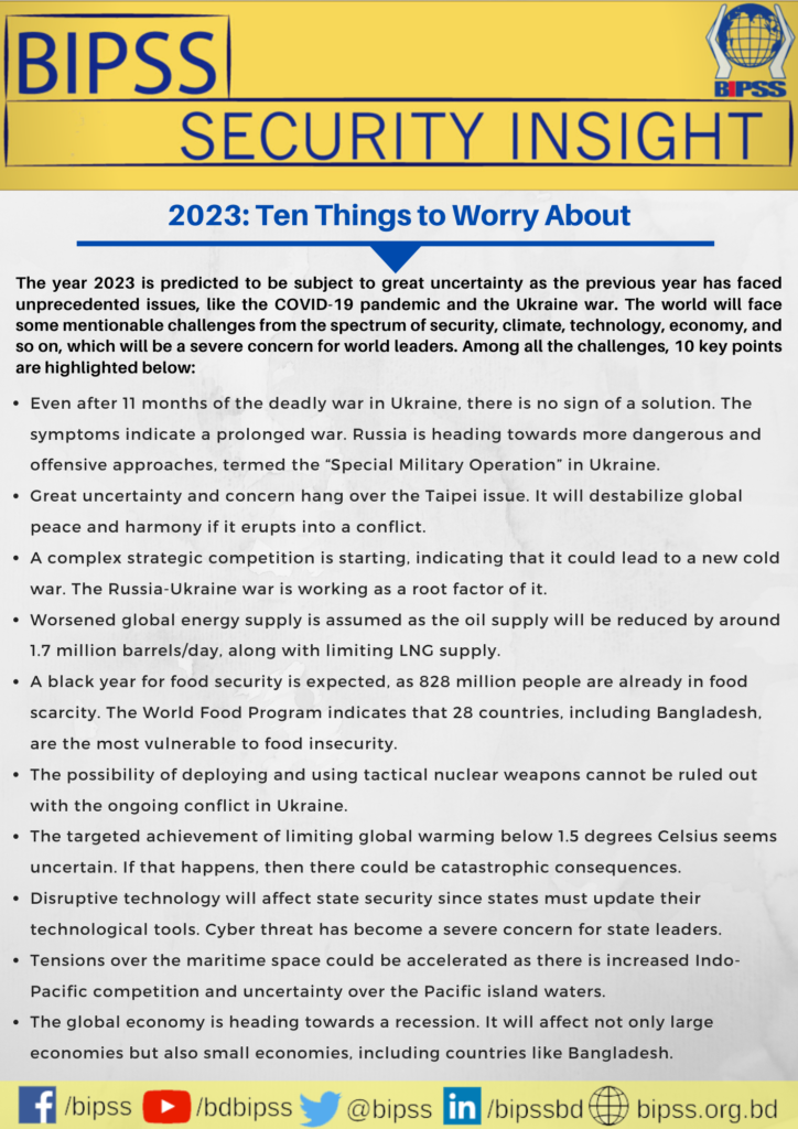 2023: Ten Things to Worry About 8