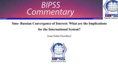 Sino- Russian Convergence of Interest: What are the Implications for the International System? 2