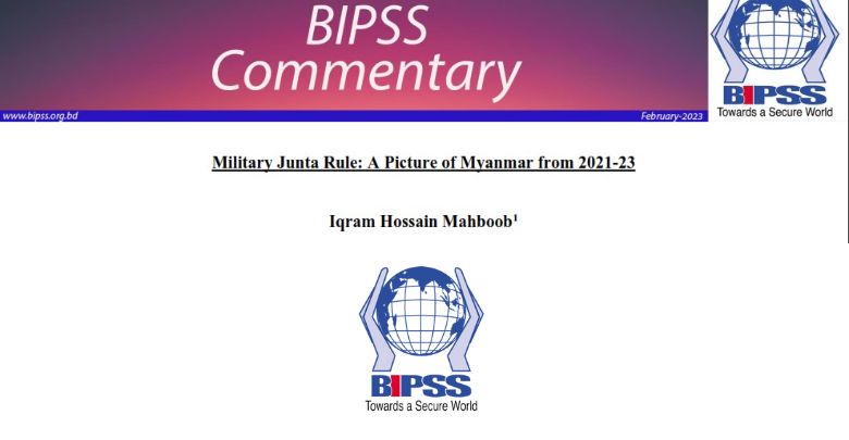 Military Junta Rule: A Picture of Myanmar from 2021-23 1