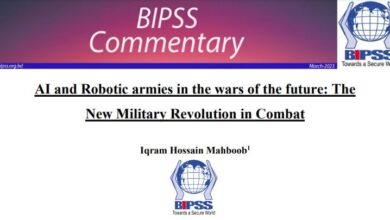 AI and Robotic armies in the wars of the future The New Military Revolution in Combat
