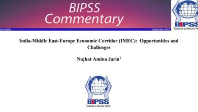 India-Middle East-Europe Economic Corridor (IMEC): Opportunities and Challenges