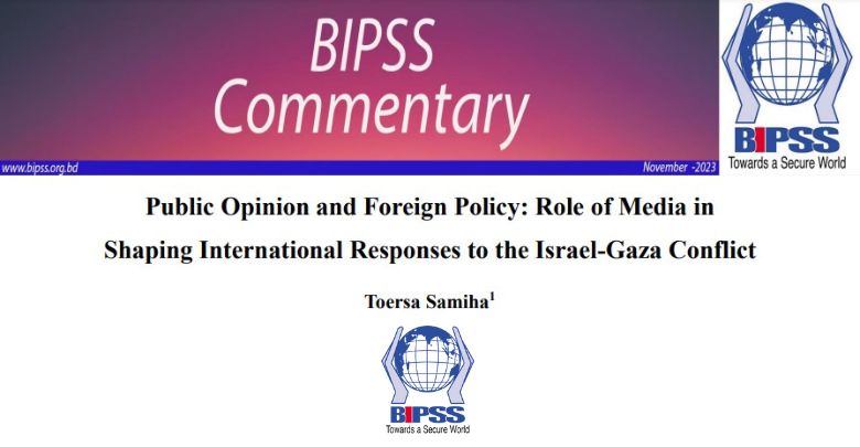 Public Opinion and Foreign Policy Role of Media in Shaping International Responses to the Israel-Gaza Conflict