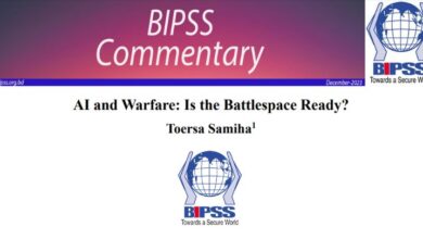 AI and Warfare Is the Battlespace Ready
