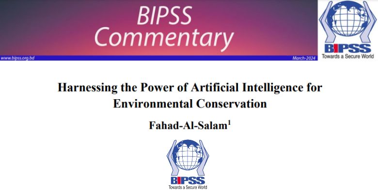 Harnessing the Power of Artificial Intelligence for Environmental Conservation