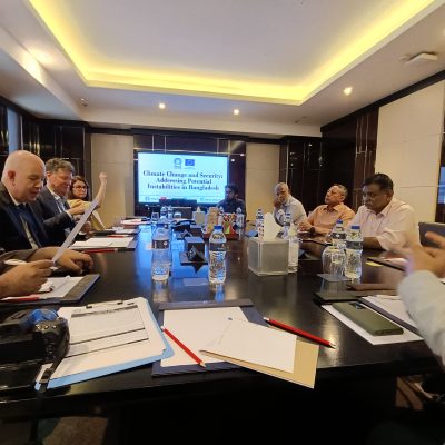 Small Group Socialization on Climate Change and Security 8