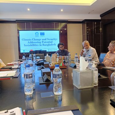 Small Group Socialization on Climate Change and Security 12