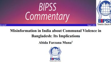 Misinformation in India about Communal Violence in Bangladesh Its Implications