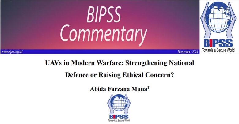 UAVs in Modern Warfare: Strengthening National Defence or Raising Ethical Concern?